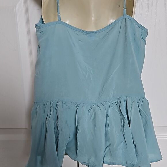 Old Navy Women's Spaghetti Summer Top Size Small Sky Blue - Picture 4 of 16